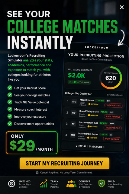 Lockerroom Recruiting Simulator